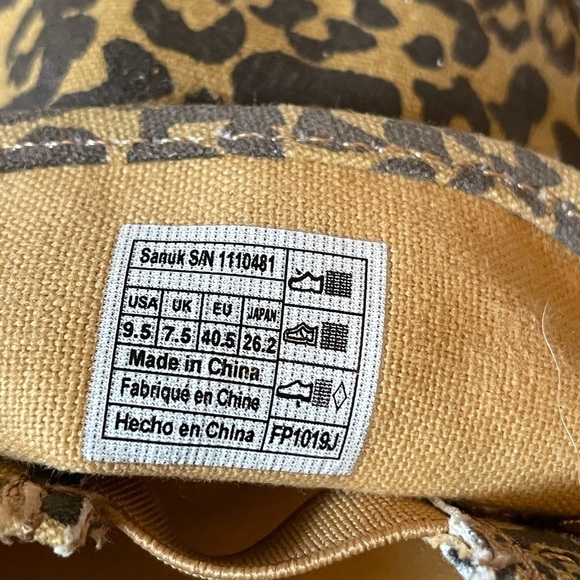 Sanuk Pair OnDice Leopard shoe - Picture 5 of 8